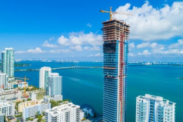 Elysee condominium 'tops off' its construction at 57 stories