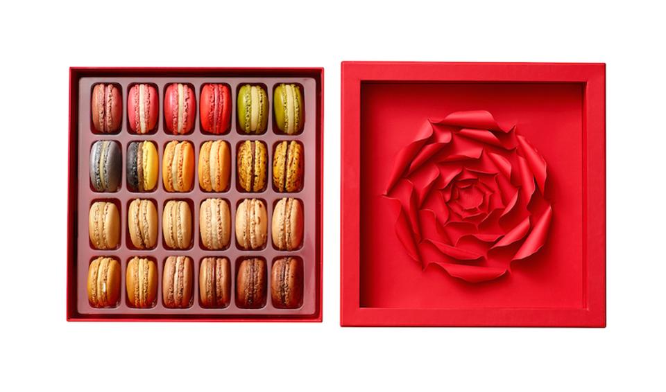 Pierre Hermé, Macarons, Rose Box, L'Avenue, Saks Fifth Avenue, Macaron, holiday gift guide