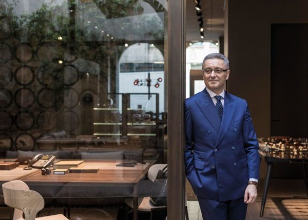Giovanni del Vecchio, the CEO of Giorgetti