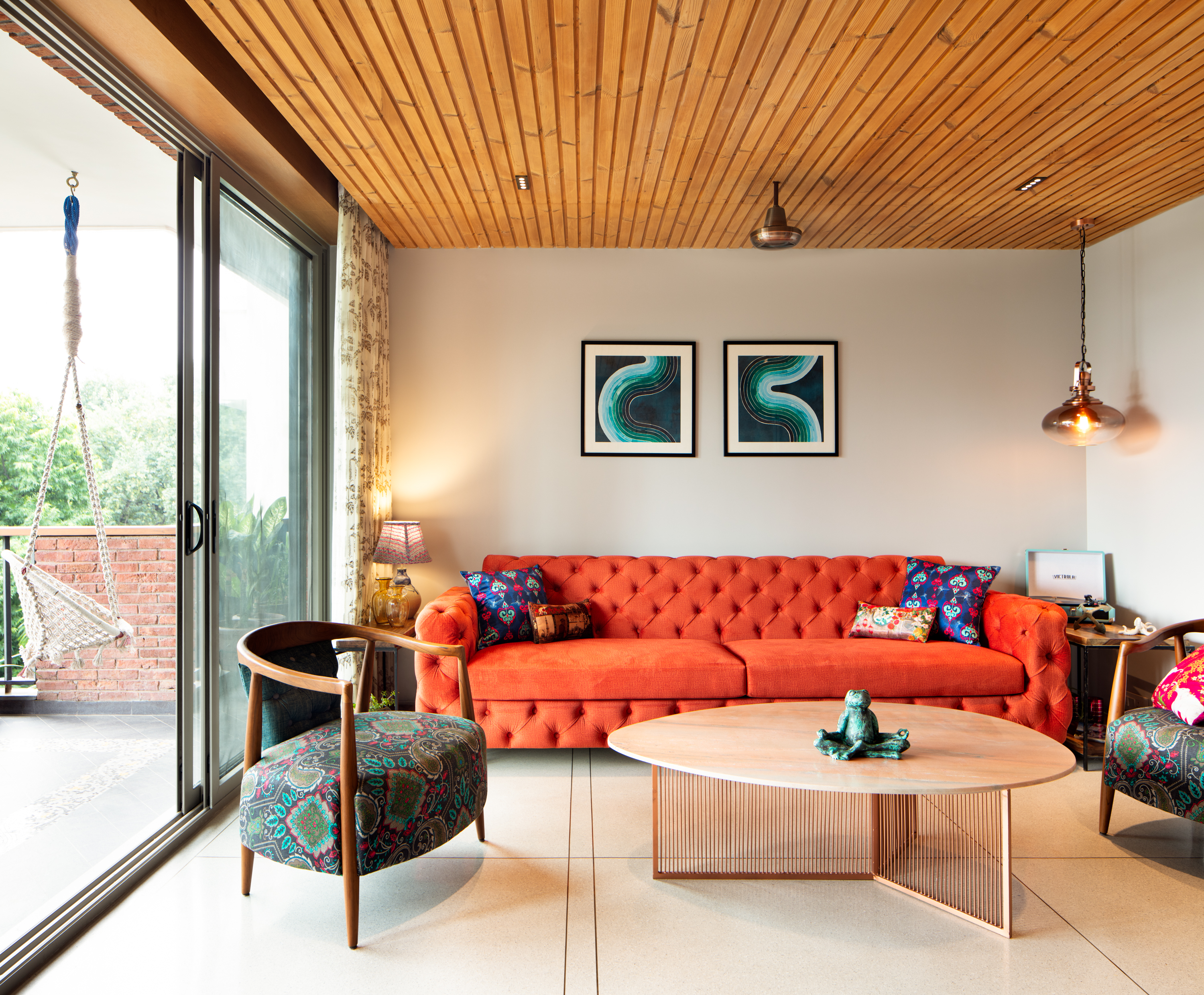 Delhi 2 bhk contemporary interiors mold design studio 2