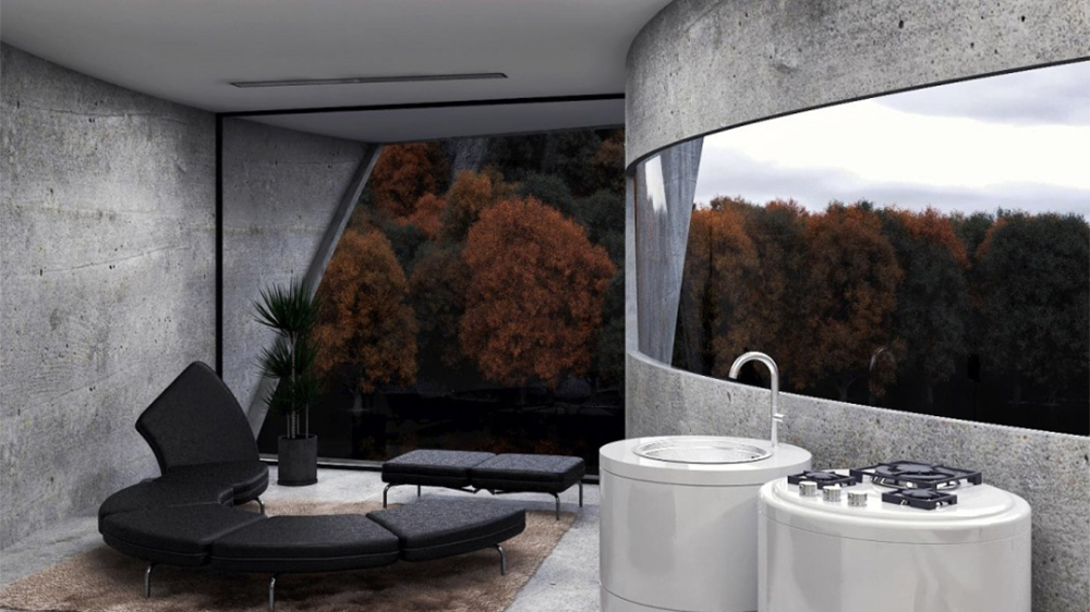 Reza Mohtashami's Concrete House concept