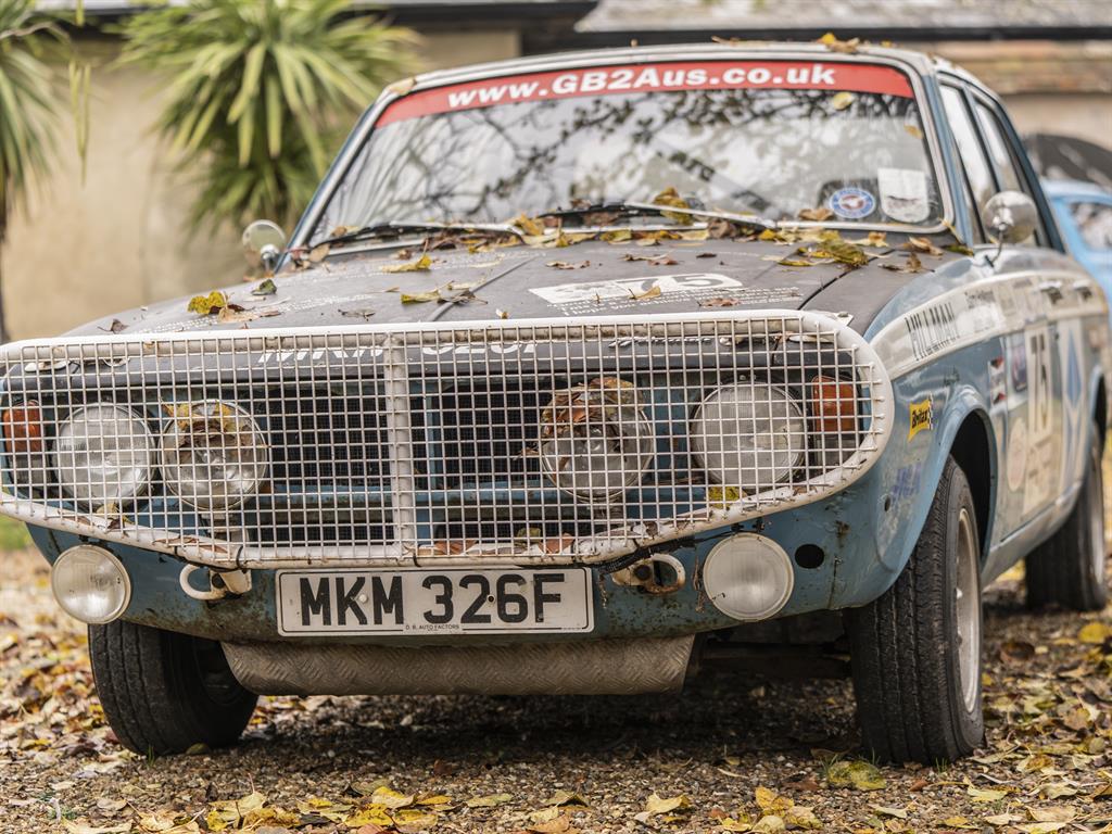 Classic car lover: The Hillman Hunter that John rallied from London to Sydney in 16 weeks in 2010