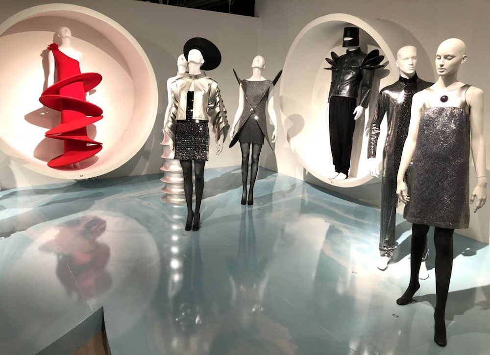image of mannequins in Pierre Cardin clothes