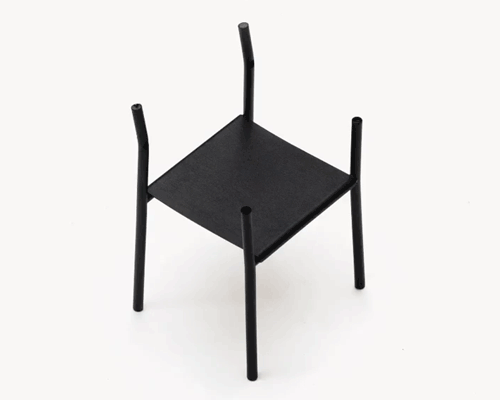 ronan & erwan bouroullec's rope chair for artek encourages creativity in posture