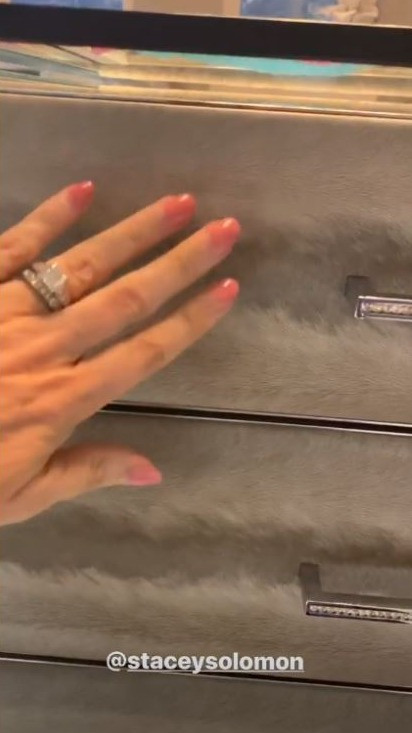 Katie Kane was flattered by Stacey's mention - but revealed her drawers were actually vinyl