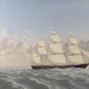 William Bradford's portrait of the clipper ship Golden West, part of Eldred's annual Marine Sale