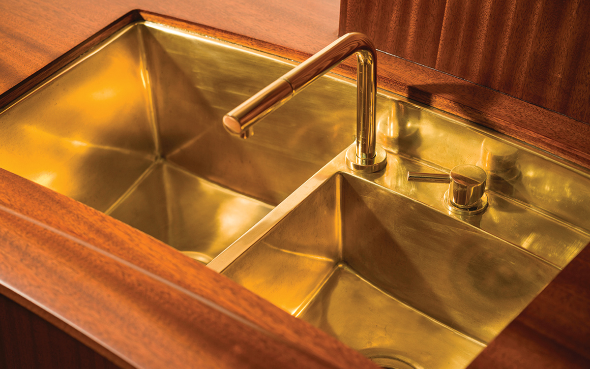 spirit-111-superyacht-geist-galley-sink-credit-Mike-Jones-Waterline-Media